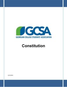 GCSA Constitution 2016