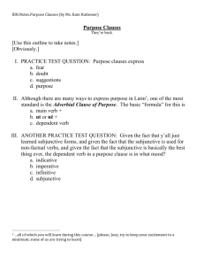 IIIH.Notes.Purpose Clauses (Hattemer)