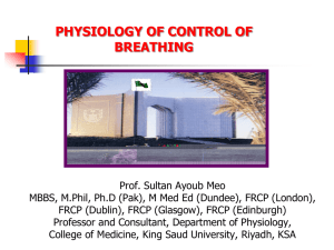 L7- Physiology of Control of Breathing Lecture Dated Feb 4 2014