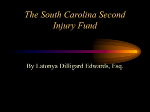 The South Carolina Second Injury Fund Cleared For Takeoff
