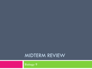 Midterm Review - TJ