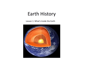 Lesson 1 What's inside the Earth_Teacher