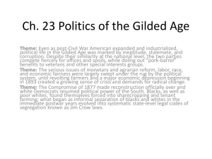 23 Politics of the Gilded Age