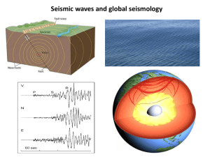 Seismic waves and global seismology
