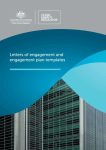 Letter of engagement template—Assurance engagement