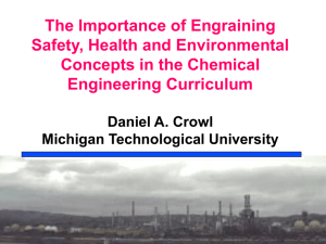 The Importance of Engraining Safety, Health,and Environmental