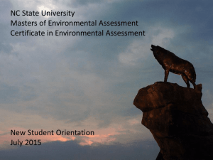 New Student Orientation Information (PPT)