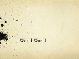 World War II - hawkinspoint