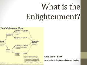 What is the Enlightenment?