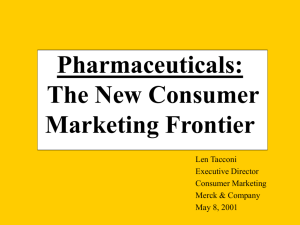 New Frontier for Consumer Marketing?