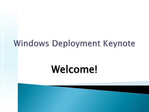 Keynote - Boston Area Windows Server User Group