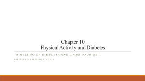 Chapter 10 Physical Activity and Diabetes