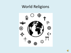 World Religions Unit