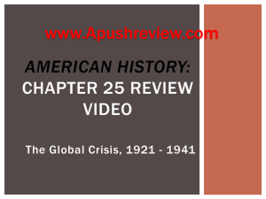 American History chapter 25