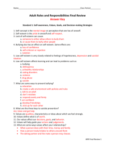 Adult Roles and Responsibilities Final Review Answer Key