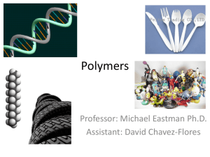 Polymerization Reaction - Materials World Modules