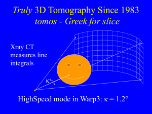 Truly 3D CT Recon Since 1984