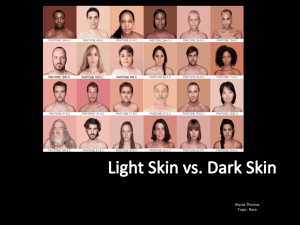 How do beauty standards pertaining to skin color vary across cultures?