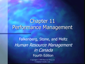chapter eleven performance management