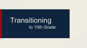 Transitioning - Buncombe County Schools