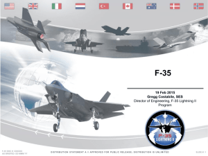 F-35 Lightning II Briefing