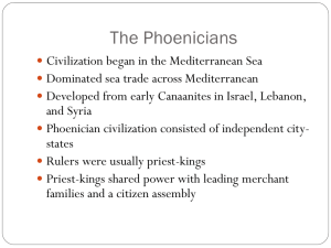 The Phoenicians - Doral Academy Preparatory