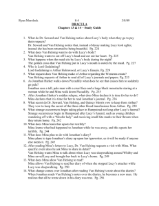Dracula Study Guide Chapters 13 and 14 Ryan Morelock