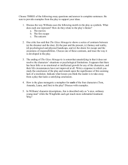 Essay About Leader The Glass Menagerie Essay Topics Essay Test Wordpresscom Scholarship Essay Writing Help also Good Expository Essays The Glass Menagerie Essay Topics Contractions In College Essays