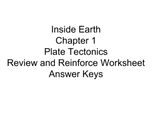 Earth's Waters Section 1–1 Review and Reinforce (p. 17) 1