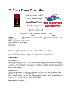 Link To Entry Form - US Masters Swimming