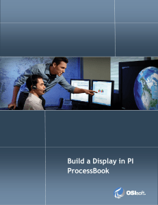 Build a Display in PI ProcessBook