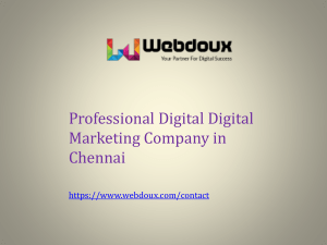 Best Digital Marketing Company in Chennai