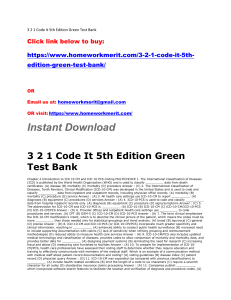 3 2 1 Code It 5th Edition Green Test Bank