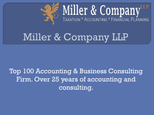 Miller   Company LLP