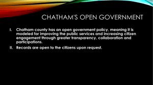 chatham county laws