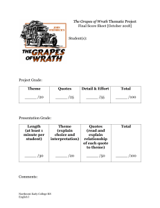 The Grapes of Wrath Thematic Project Final Score Sheet [Oct 2018] (1)