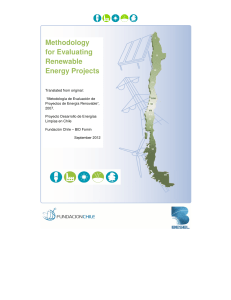 8 - Methodology for Evaluating Renewable Energy Projects