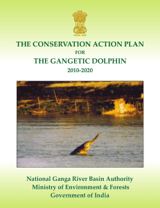 The Conservation Action Plan for the Gangetic Dolphins