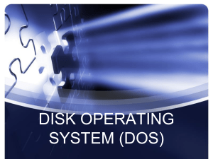 Disk-Operating-System