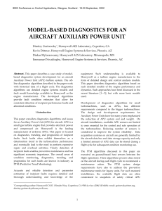 (2002)IEEE-MODEL-BASED DIAGNOSTICS FOR AN AIRCRAFT AUXILIARY POWER UNIT