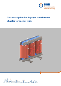 02.04.80-11.006 - Test description for dry-type-transformers for special tests RevE