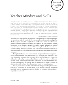 classroom discipline chapter2 growth mindset