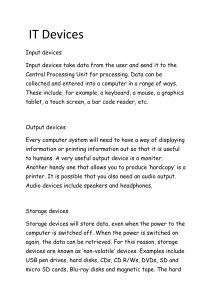 IT Devices `1