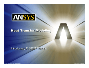6 Heat Transfer Modeling