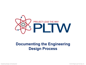 Documenting Process PLTW