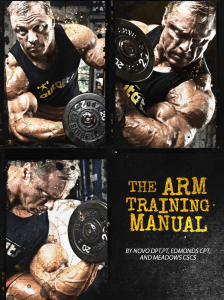 John Meadows - The Arm Training Manual