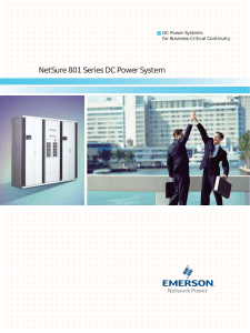 Power System Netsure801 Serie