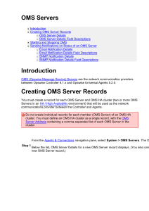 OMS+Servers
