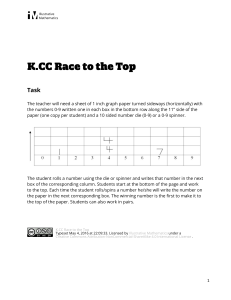 K.CC.A.3 Race to the Top
