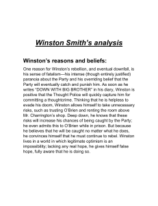 Winston Smith Analysis